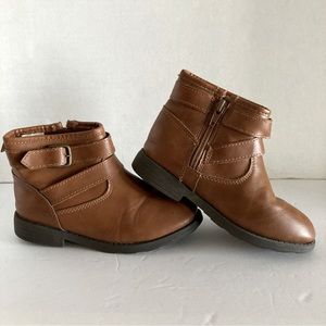 Carter’s Kids‎ Boots Size 13 Brown Zip Up Buckle Detail